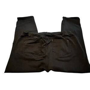 J. Jill Authentic Fit Slim Ankle‎ Black Pants Plus-size 18 Stretch Slimming